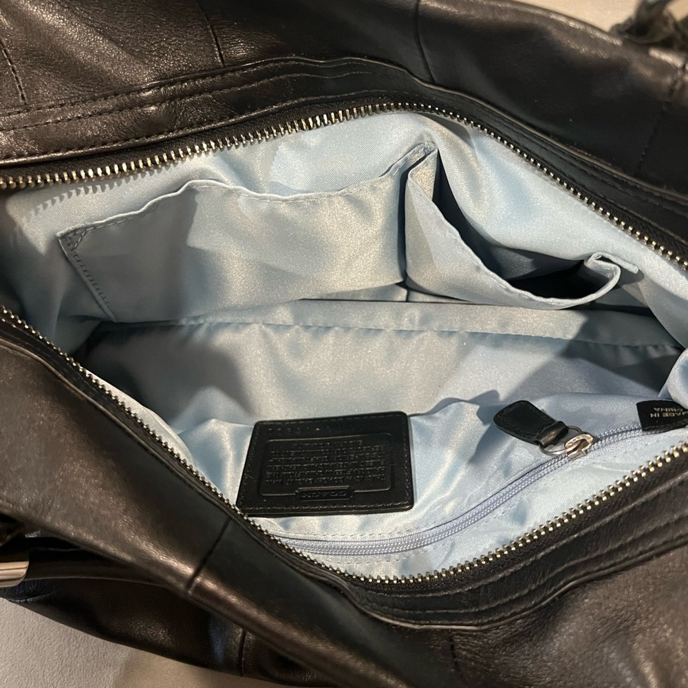 Coach Black Kristin Satchel Bag - Picture 8 of 10